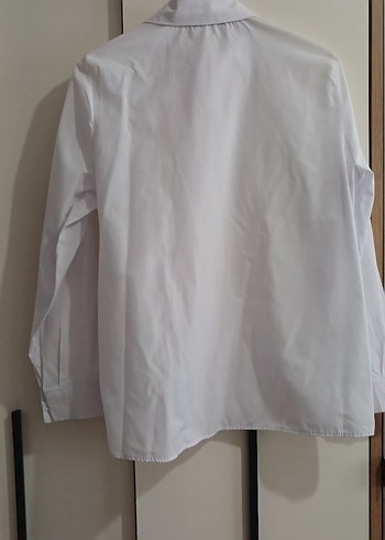 Pamuk Beyaz Kadın Gömlek - Görsel 3