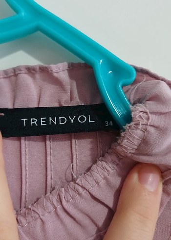 Pembe Fırfırlı Uzun Kollu Kadın Bluz - Görsel 4