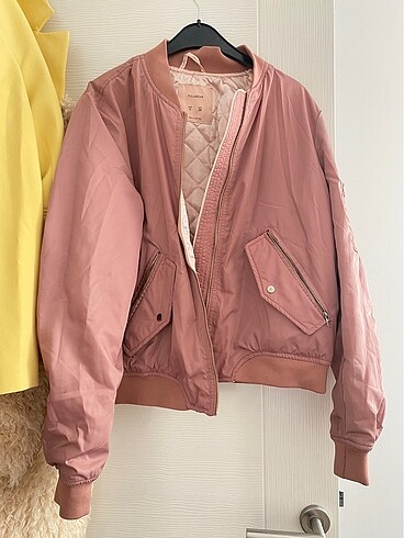 Pull&bear pembe bomber ceket