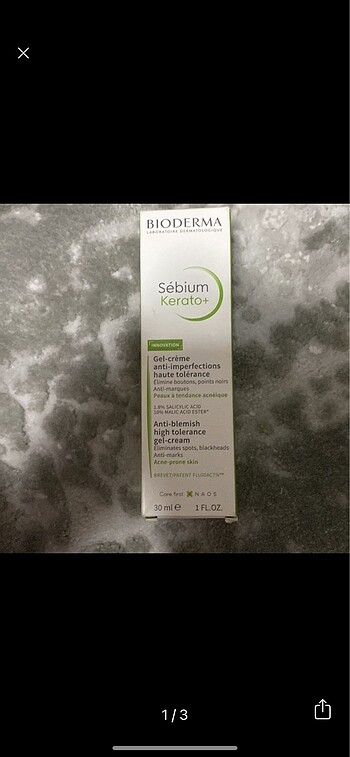 Bioderma Sebium kerato jel krem