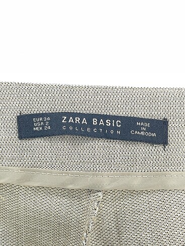 34 Beden çeşitli Renk Zara Kumaş Pantolon %70 İndirimli.