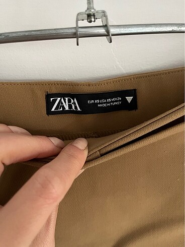 xs Beden Zara şort etek