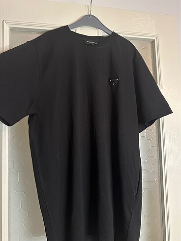 Siyah Basic Prada Tshirt UNISEX