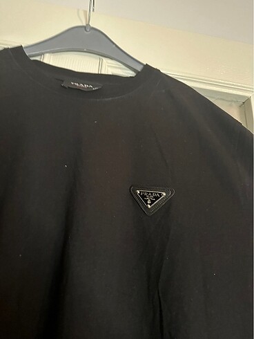 Prada Siyah Basic Prada Tshirt UNISEX