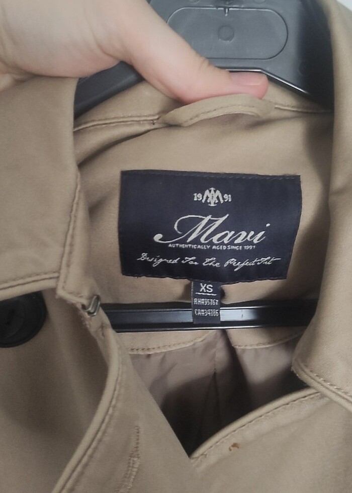 Mavi Marka Bej Rengi Trençkot - Görsel 3