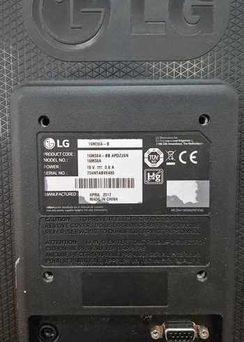 Siyah LG LED Monitör - Görsel 5