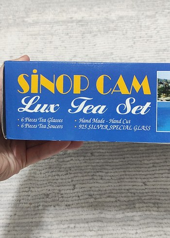 Mavi-Beyaz Desenli 2'li Çay Fincanı Seti - Görsel 7