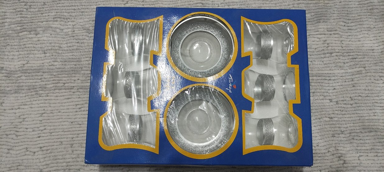 Mavi-Beyaz Desenli 2'li Çay Fincanı Seti - Görsel 2