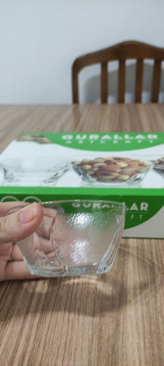 Gürallar Artcraft 6lı Beyaz Cam Kase - Görsel 4