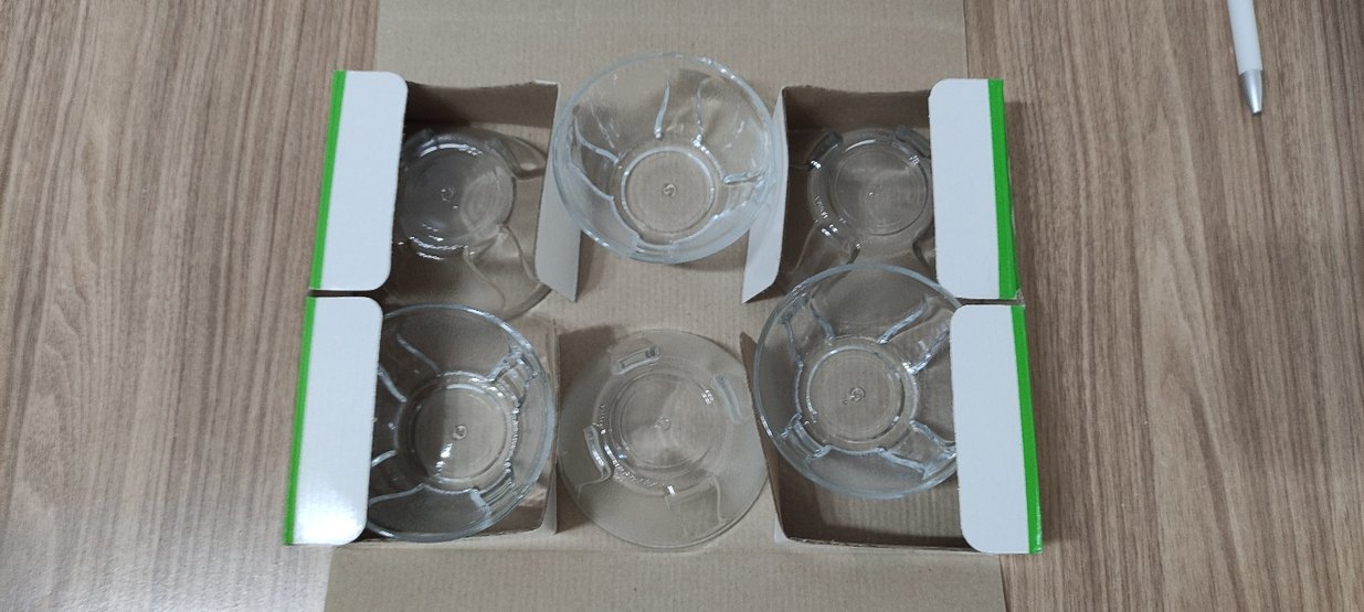 Gürallar Artcraft 6lı Beyaz Cam Kase - Görsel 2