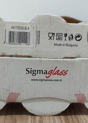 Renkli Kelebek Desenli 6'lı 21 cl Bardak Seti - Görsel 6