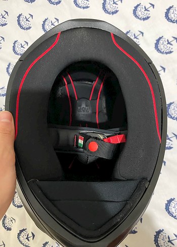 Temiz Agv K1s Motor Kaskı - Görsel 5