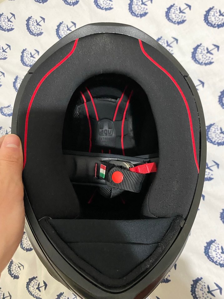 Temiz Agv K1s Motor Kaskı - Görsel 5