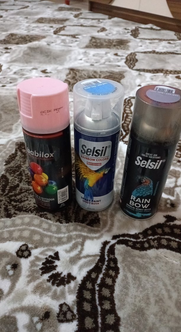 Abilox ve Selsil boya Spreyleri - Görsel 2