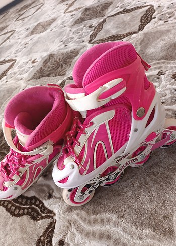 kız cocuk paten - Görsel 5