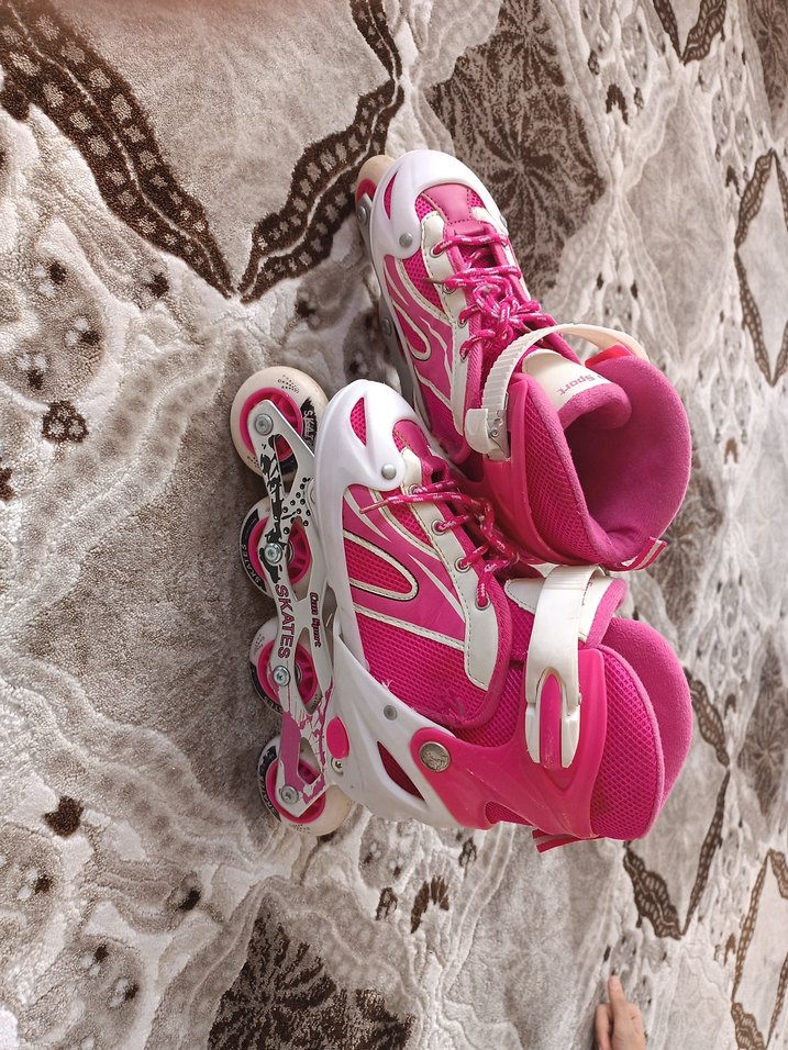 kız cocuk paten - Görsel 4