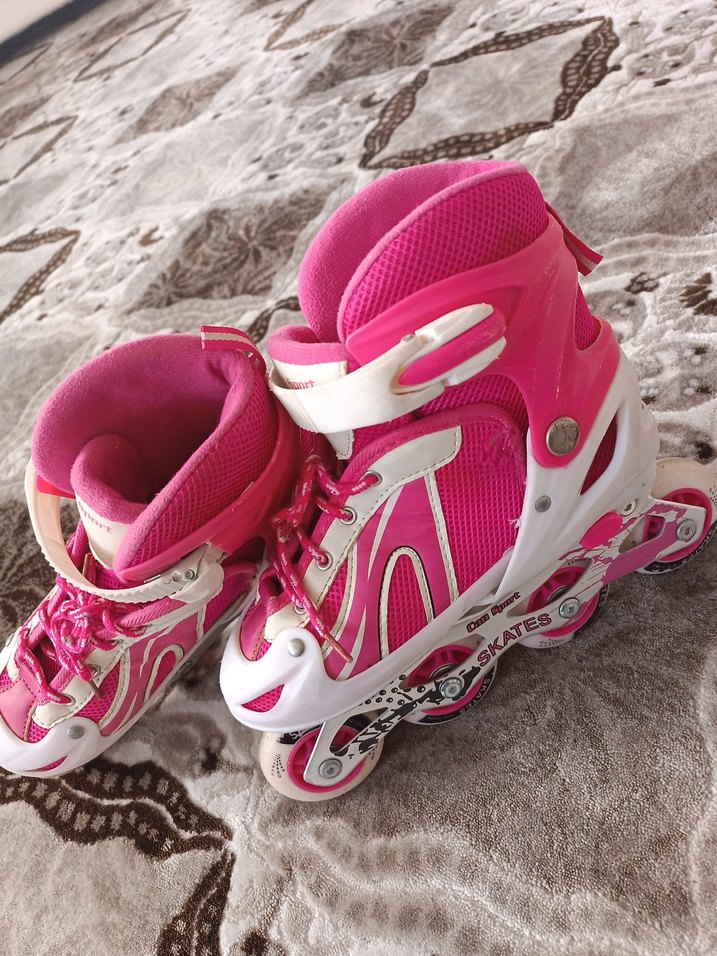 kız cocuk paten - Görsel 5