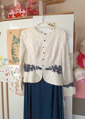 Dantel Detaylı Uzun Bohem Kadın Elbise - Görsel 3