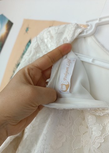 Dantel Detaylı Uzun Bohem Kadın Elbise - Görsel 6