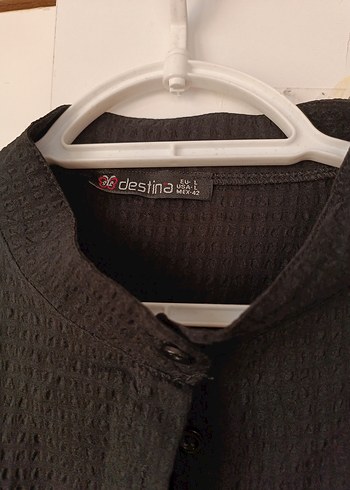 Uzun Kollu Siyah Keten Bohem Elbise - Görsel 4