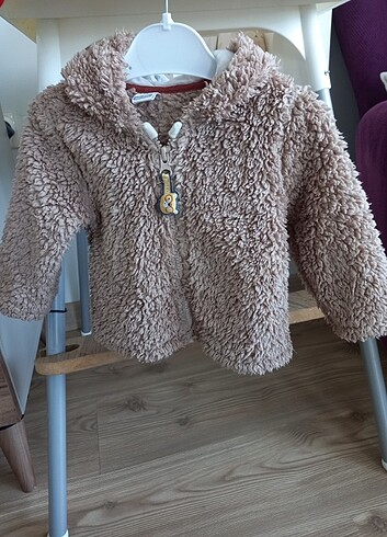 Bebek peluş mont 