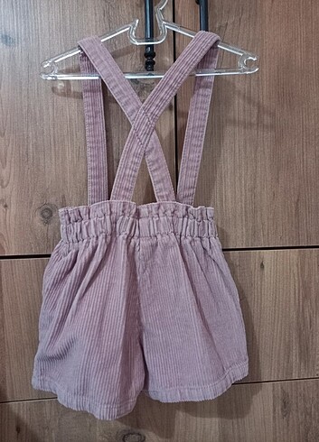 LC Waikiki Kız bebek şortlu salopet