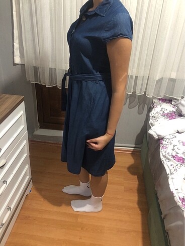 Diğer Kot elbise