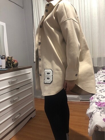 m Beden ten rengi Renk Oversize ceket