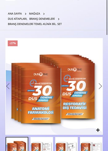 30 deneme sıfır yeni baskı temel+klinik