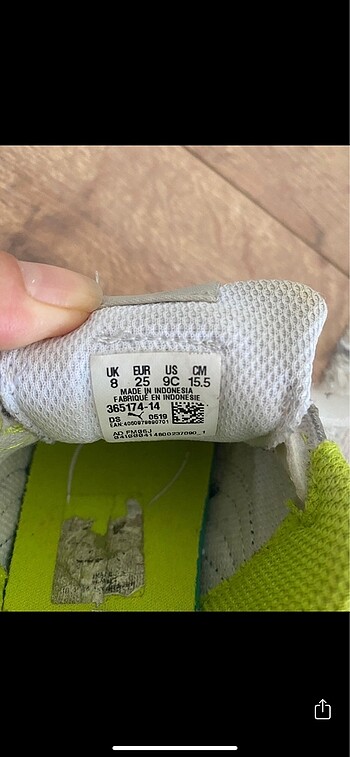 25 Beden beyaz Renk Puma orjinal