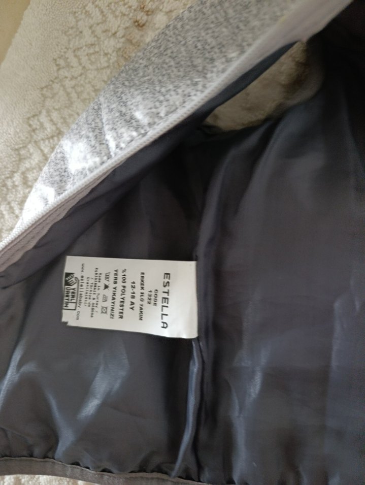 Gri Erkek Çocuk Yelek - Görsel 2