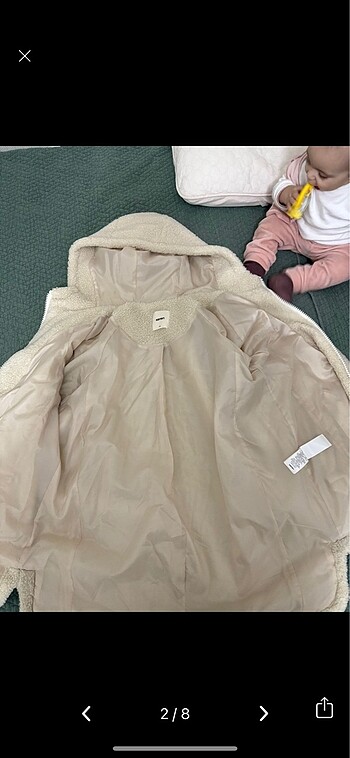 Koton koton oversize suni yün ceket
