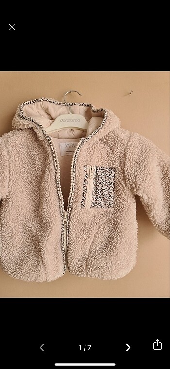 zara bebek mont