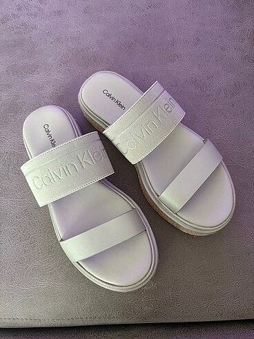 38 Beden calvin klein kadın terlik