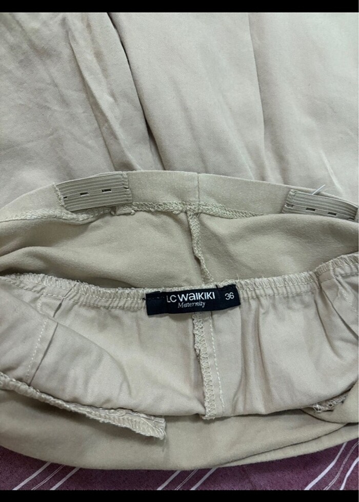Lcw hamile şortu 36 beden harika rahat - Görsel 4