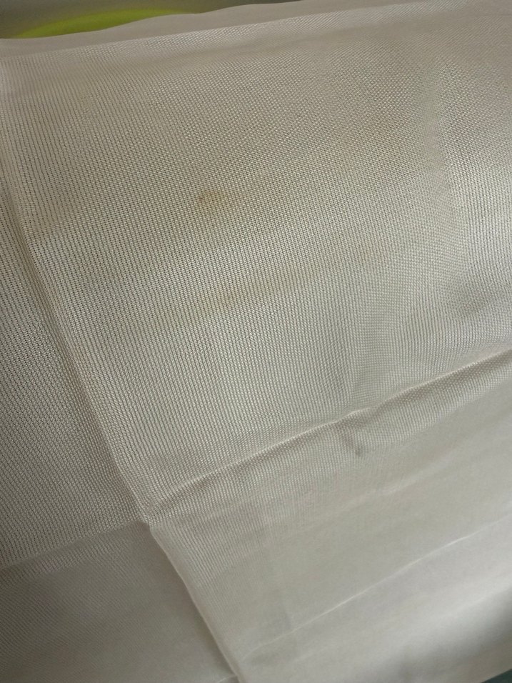 Bej ipekli Kadın Saten Şal - Görsel 4