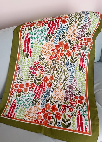 Renkli Kadın şal - Görsel 2