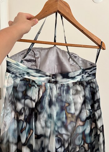 Herrynight marka Uzun Bağlama Desenli  Elbise - Görsel 4