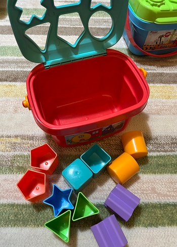 Renkli Çoklu Şekilli Eğitici Oyuncak - Görsel 2