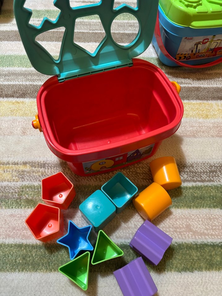 Renkli Çoklu Şekilli Eğitici Oyuncak - Görsel 2