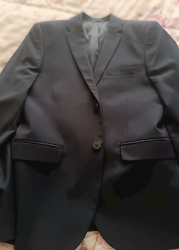 H&M Erkek lacivert Regular Fit Takım Ceket kumas