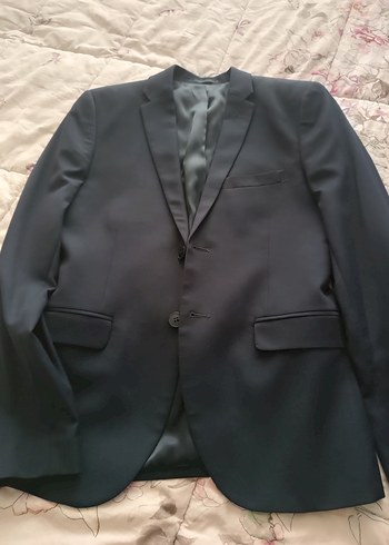 Erkek lacivert Regular Fit Takım Ceket kumas