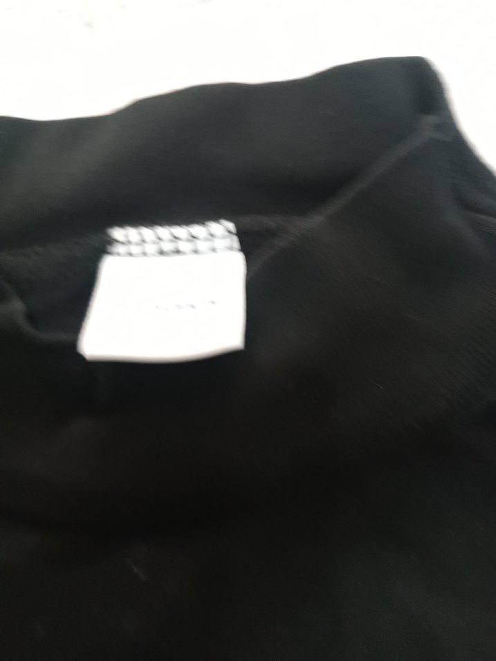 Kız Çocuk Siyah Baskılı Sweatshirt - Görsel 2