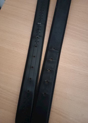 erkenk Siyah Deri Kemer - Görsel 2