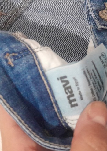 36 Beden Kadın Mavi Denim Regular Fit Kot Pantolon