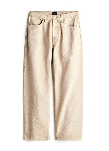 H&M BAGGY FİT KANVAS PANTOLON