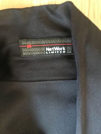 Hiç giyilmemiş saten network gömlek xs