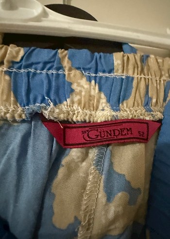 Mavi Batik Desenli Uzun Kadın Takım - Görsel 6