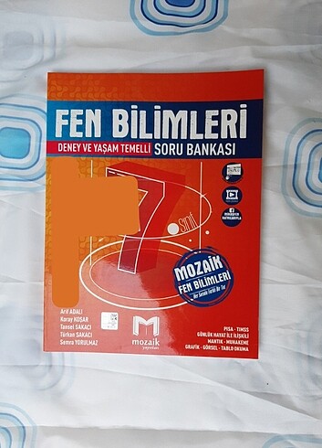 MOZAİK 7. SINIF FEN BİLİMLERİ SORU BANKASI 