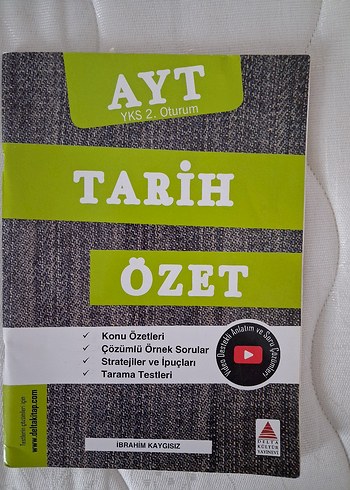 AYT Tarih Özet Kitabı - İbrahim Kaygısız